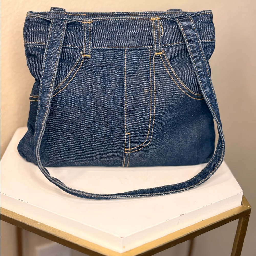Denim Shoulder Bag